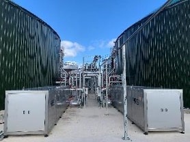 External digester heating using the HRS DTI Series of heat exchangers provides a number of benefits